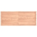 Tablero mesa madera tratada borde natural marrón 160x60x(2-4)cm