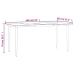 Set comedor jardín 5 pzas y cojines ratán sintético negro gris