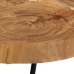 Mesa de centro 6 troncos madera maciza acacia 36 cm