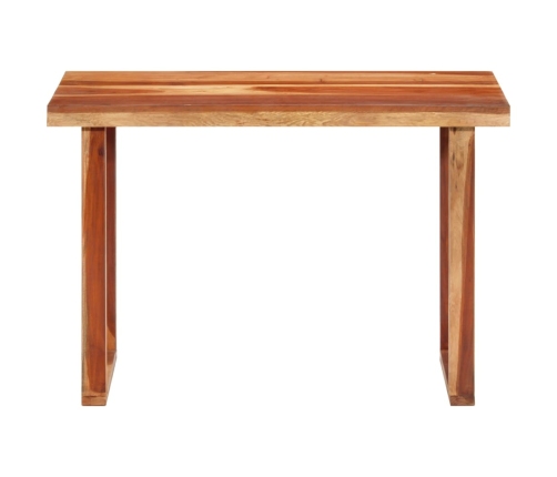 Mesa de comedor madera maciza de acacia 110x50x76 cm