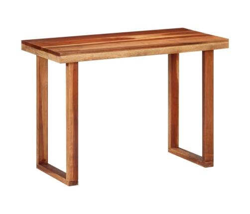 Mesa de comedor madera maciza de acacia 110x50x76 cm