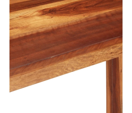 Mesa de comedor madera maciza de acacia 110x50x76 cm