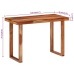 Mesa de comedor madera maciza de acacia 110x50x76 cm