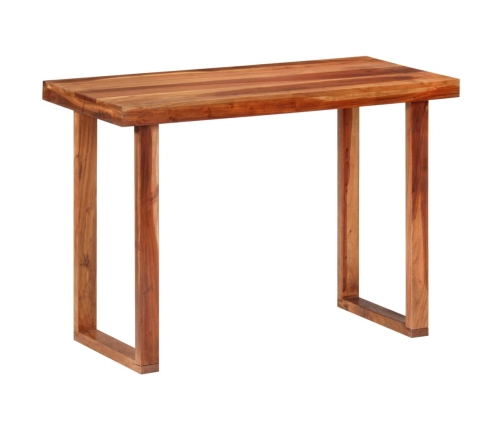 Mesa de comedor madera maciza de acacia 110x50x76 cm