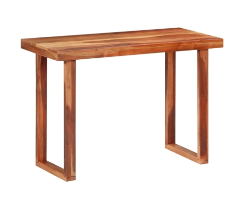 Mesa de comedor madera maciza de acacia 110x50x76 cm