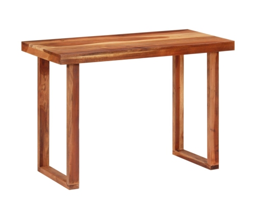 Mesa de comedor madera maciza de acacia 110x50x76 cm