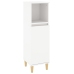 Set de muebles de baño 3 piezas madera contrachapada blanco