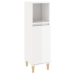 Set de muebles baño 3 pzas madera contrachapada blanco brillo