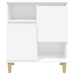 Aparadores 2 uds madera contrachapada blanco 60x35x70 cm