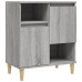 Aparadores 2 uds madera contrachapada gris Sonoma 60x35x70 cm