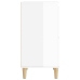 Aparadores 2 uds madera contrachapada blanco brillo 60x35x70 cm