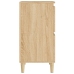 Aparadores 3 uds madera contrachapada roble Sonoma 60x35x70 cm