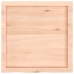 Tablero de mesa madera maciza roble sin tratar 60x60x(2-4) cm