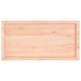 Tablero de mesa madera maciza roble sin tratar 100x50x(2-6) cm