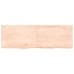 Tablero de mesa madera maciza roble sin tratar 120x40x(2-6) cm