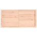 Tablero de mesa madera maciza roble sin tratar 120x60x(2-4) cm