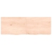 Tablero de mesa madera maciza roble sin tratar 140x50x(2-4) cm