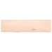 Tablero de mesa madera maciza roble sin tratar 160x40x(2-4) cm