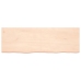 Tablero de mesa madera maciza roble sin tratar 180x60x(2-6) cm