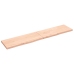 Tablero de mesa madera maciza roble sin tratar 200x40x(2-4) cm