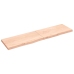 Tablero de mesa madera maciza roble sin tratar 200x50x(2-6) cm