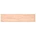 Tablero de mesa madera maciza roble sin tratar 220x50x(2-4) cm