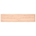Tablero de mesa madera maciza roble sin tratar 220x50x(2-6) cm