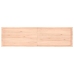 Tablero de mesa madera maciza roble sin tratar 220x60x(2-4) cm