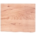 Tablero mesa madera roble tratada marrón claro 60x50x(2-4) cm