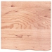 Tablero mesa madera roble tratada marrón claro 60x60x(2-4) cm