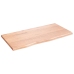 Tablero de mesa madera roble tratada marrón claro 80x40x2 cm