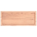 Tablero mesa madera roble tratada marrón claro 100x40x(2-4) cm