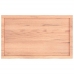 Tablero mesa madera roble tratada marrón claro 100x60x(2-4) cm