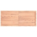 Tablero mesa madera roble tratada marrón claro 140x60x(2-4) cm