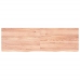 Tablero mesa madera roble tratada marrón claro 160x50x(2-4) cm