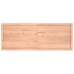 Tablero mesa madera roble tratada marrón claro 160x60x(2-4) cm