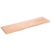 Tablero mesa madera roble tratada marrón claro 180x50x(2-4) cm