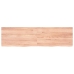 Tablero mesa madera roble tratada marrón claro 180x50x(2-4) cm