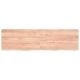 Tablero mesa madera roble tratada marrón claro 180x50x(2-6) cm