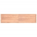 Tablero mesa madera roble tratada marrón claro 200x50x(2-4) cm