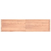 Tablero mesa madera roble tratada marrón claro 200x50x(2-6) cm