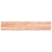 Tablero mesa madera roble tratada marrón claro 220x40x(2-4) cm