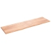 Tablero mesa madera roble tratada marrón claro 220x60x(2-4) cm