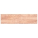 Tablero mesa madera roble tratada marrón claro 220x60x(2-6) cm