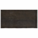 Tablero mesa madera roble tratada marrón oscuro 120x60x(2-4) cm