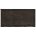 Tablero mesa madera roble tratada marrón oscuro 120x60x(2-6) cm