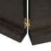 Tablero mesa madera roble tratada marrón oscuro 140x40x(2-4) cm