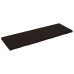 Tablero mesa madera roble tratada marrón oscuro 180x60x(2-6) cm