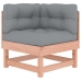 Juego de muebles jardín 8 pzas y cojines madera abeto Douglas