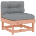 Juego de muebles jardín 6 pzas y cojines madera abeto Douglas